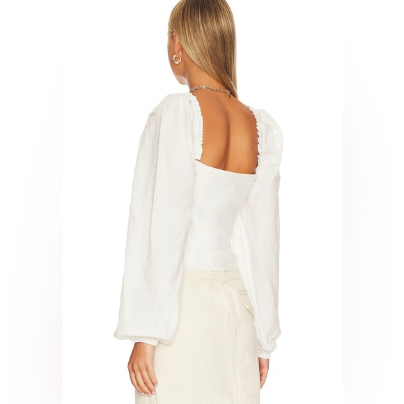 WeWoreWhat Ruched Cup Top in Size Large - Picture 4 of 9